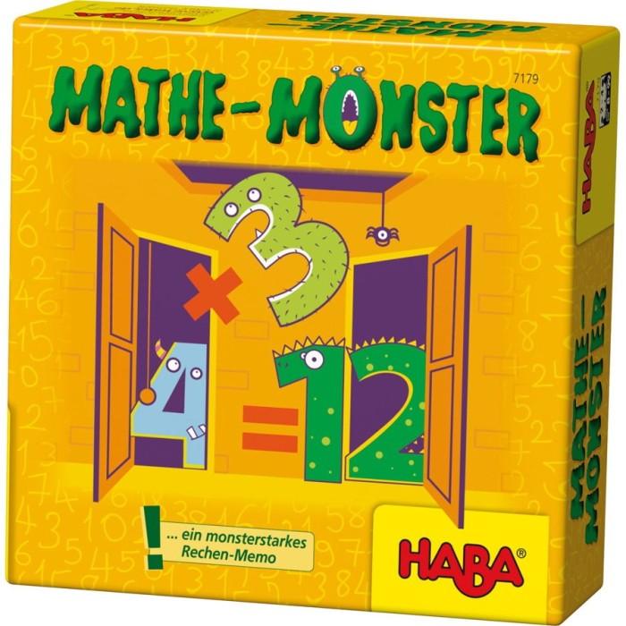Игра настольная " Монстры Математики",  на немецком языке, Haba (7179)