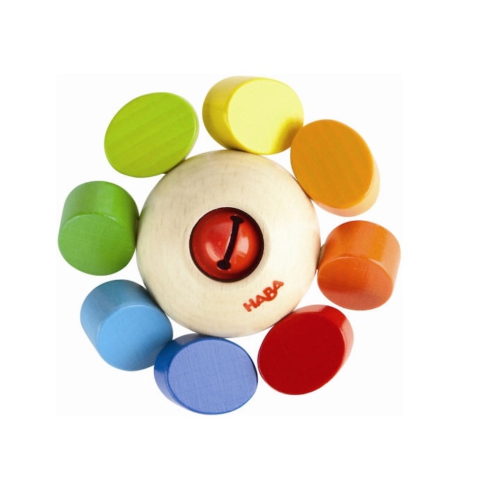 Игрушка деревянная развивающая "Разноцветные кружочки", Haba (3251)