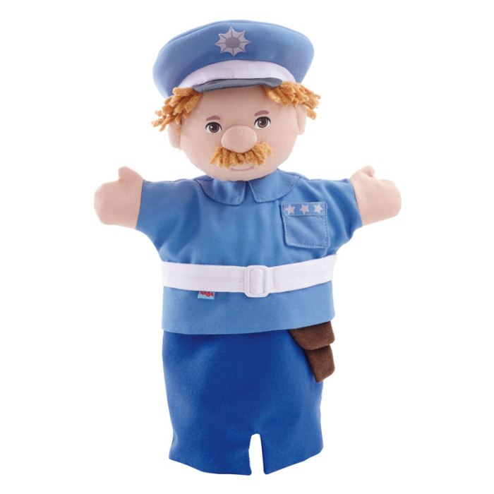 Кукла на руку "Полицейский", Haba (301479)