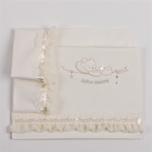 Комплект постельного белья из 3-ех вещей Mimmi, цвет кремовый, Picci (D61BL30-09)