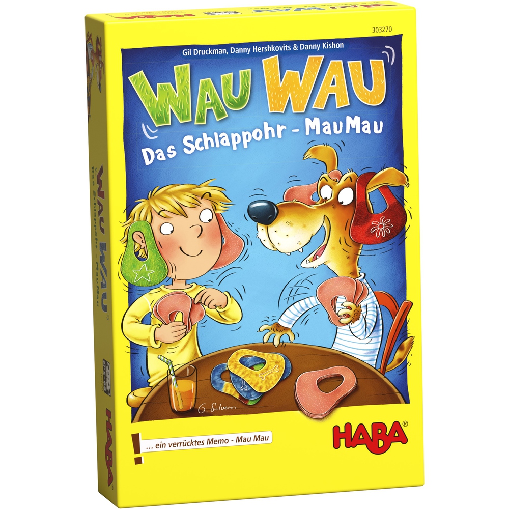 HABA Карточная игра Гав, гав! Висящие ушки - Мау Мау 303270