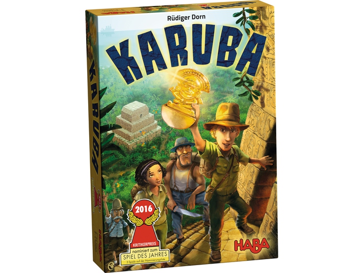 Настольная игра "Каруба" , Материал: картон, пластик, дерево (300932)