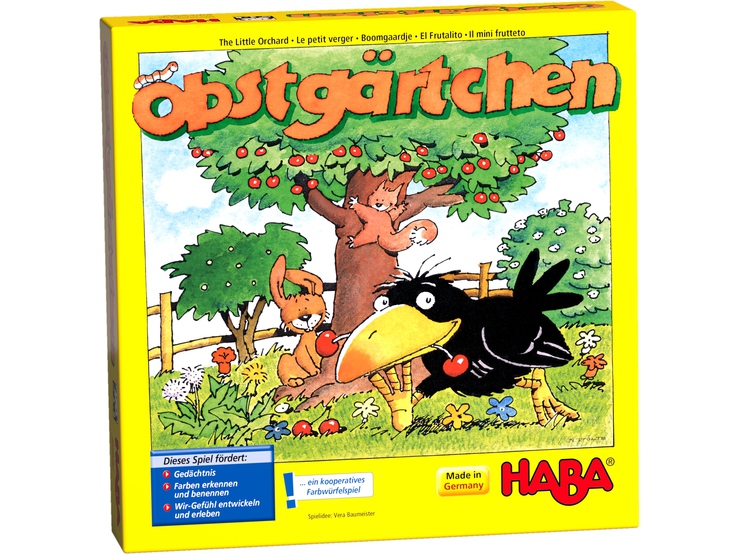 Игра настольная Хаба "Маленький сад" на немецком языке, Haba (4460)