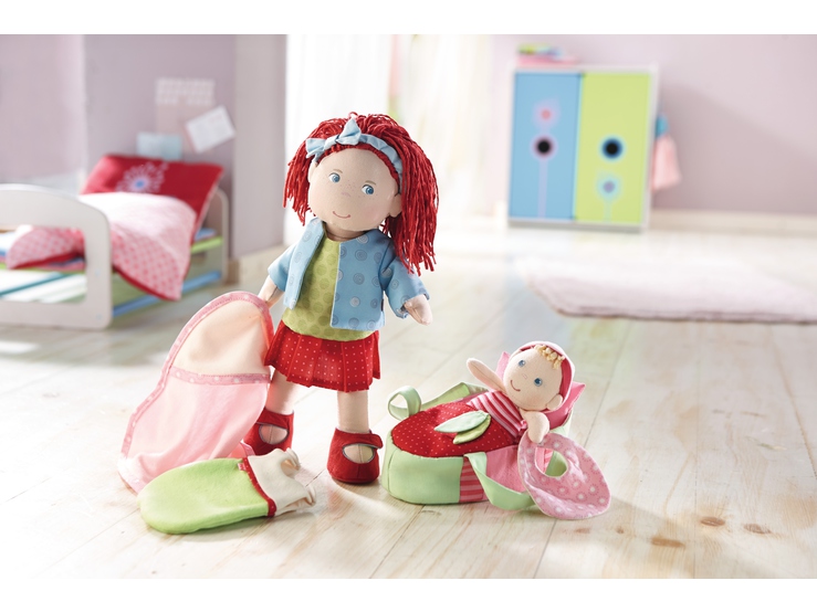 Кукла мягконабивная "Рубина с ребенком", Haba (301525)